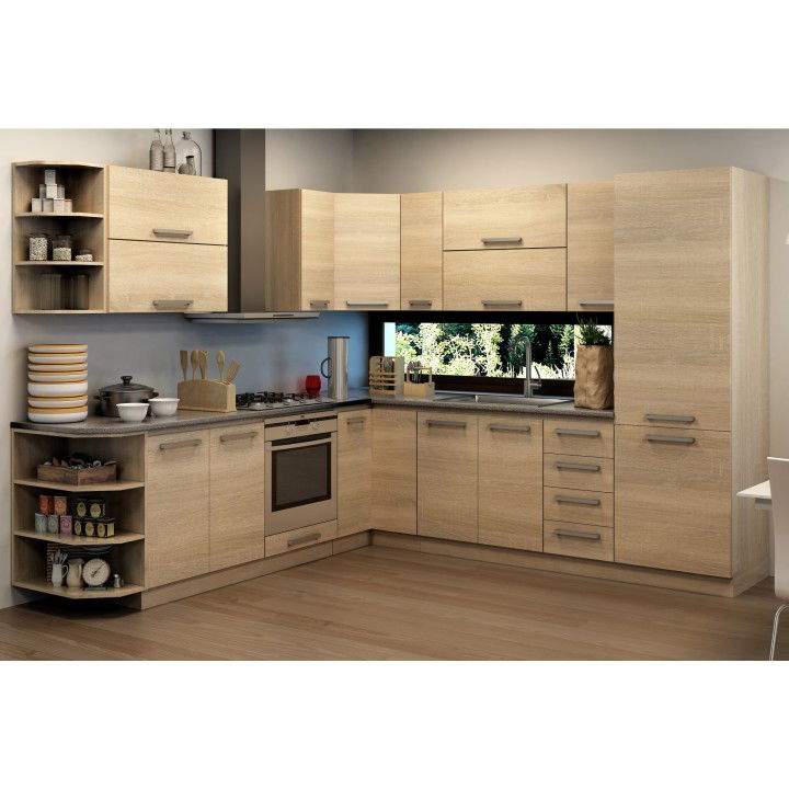 Dvierka na umývačku Nova Plus NOPL-086-00 44,6x72,2 cm - dub sonoma – obrázok 5