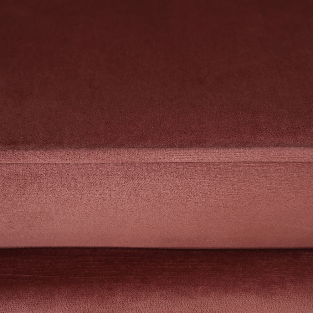 Dvojsedačka Noblin - ružová (Velvet) / zlatá – obrázok 14