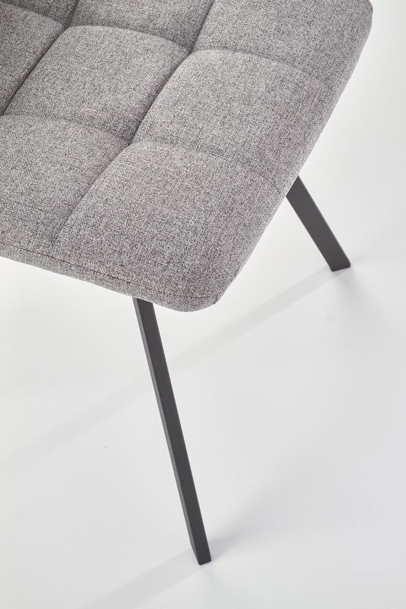 Jedálenská stolička K402 - béžová / čierna – obrázok 9