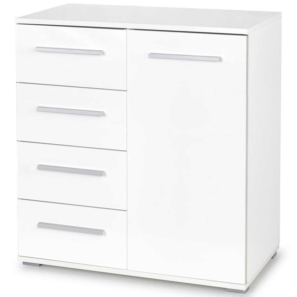 Komoda Lima KM2 - biely lesk