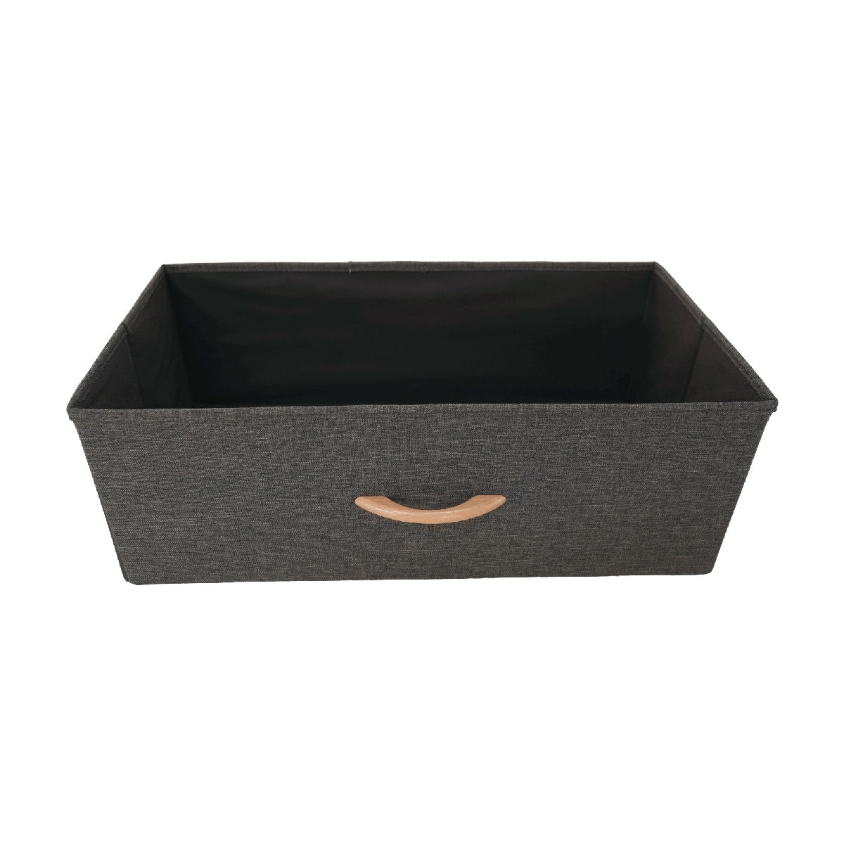 Komoda s látkovými boxami Hazel Typ 2 - čierna / béžová / hnedá – obrázok 9