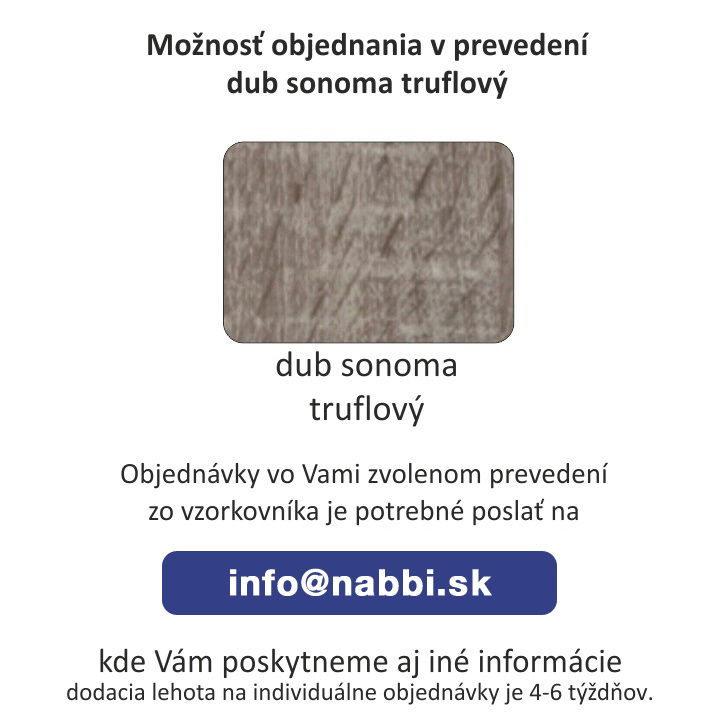 Nočný stolík Montana SN - dub lefkas tmavý – obrázok 14