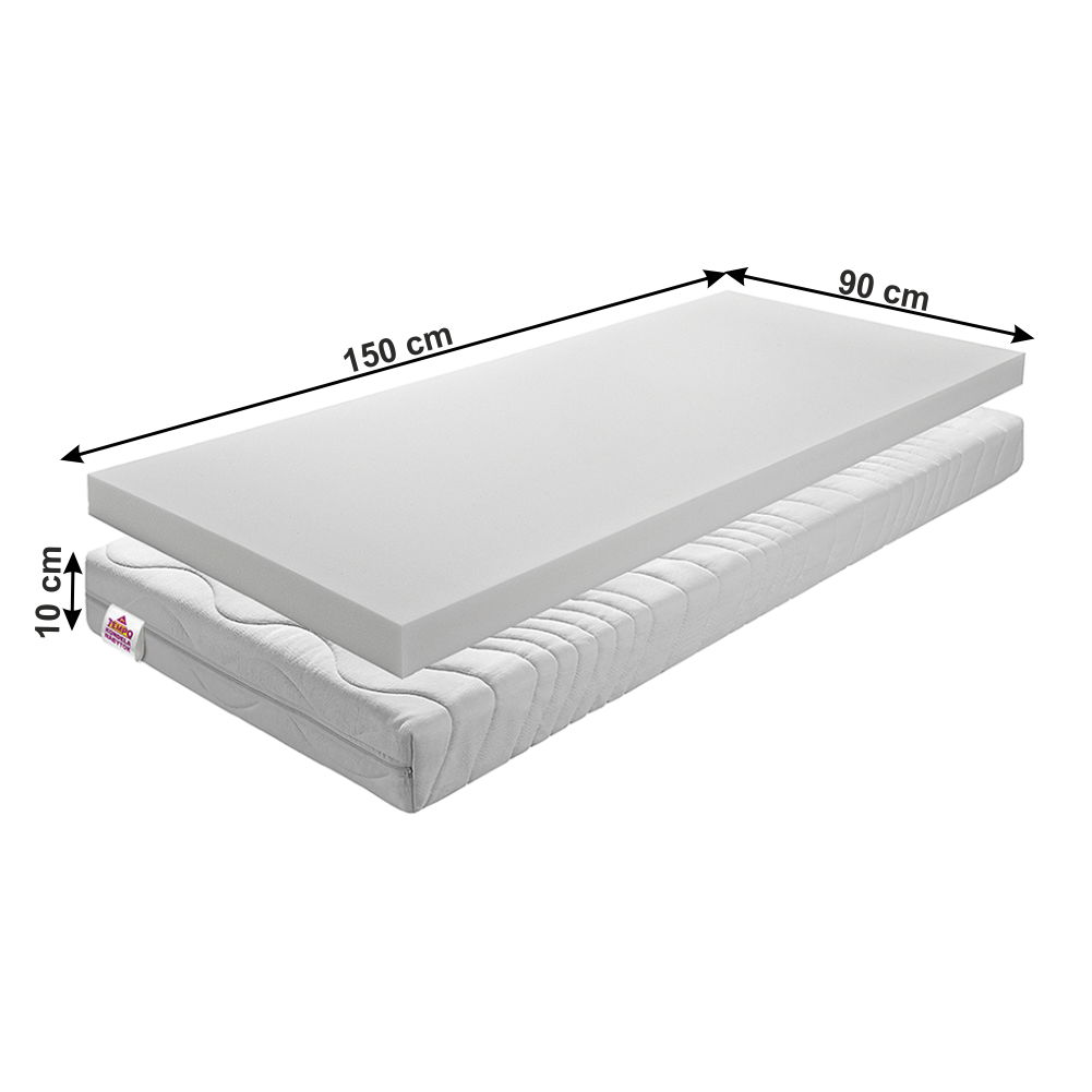 Obojstranný penový matrac BE Elisse 90x150 cm – obrázok 2