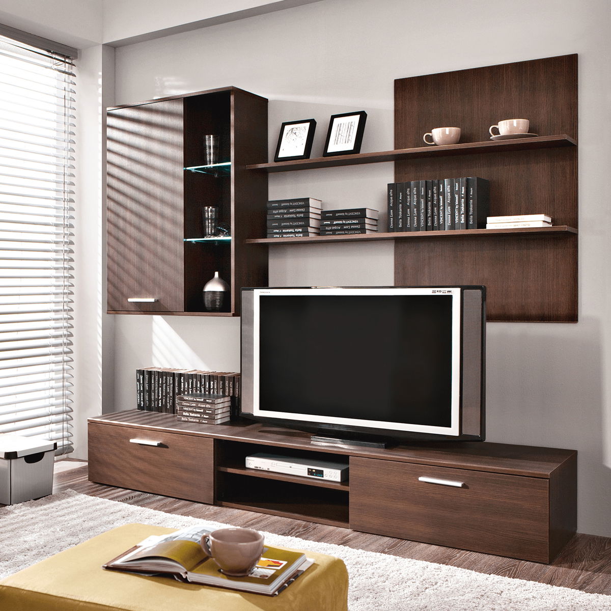 Obývacia stena Quatro - wenge
