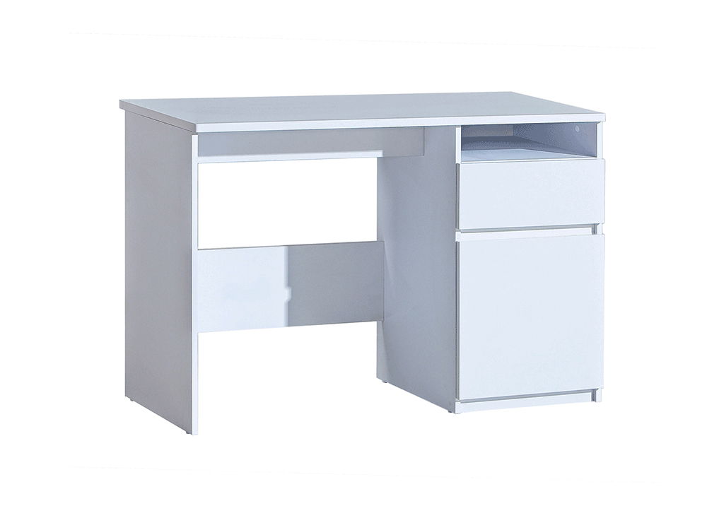 PC stôl Artemia - arktická biela