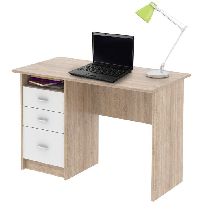 PC stolík Samson New - dub sonoma / biela