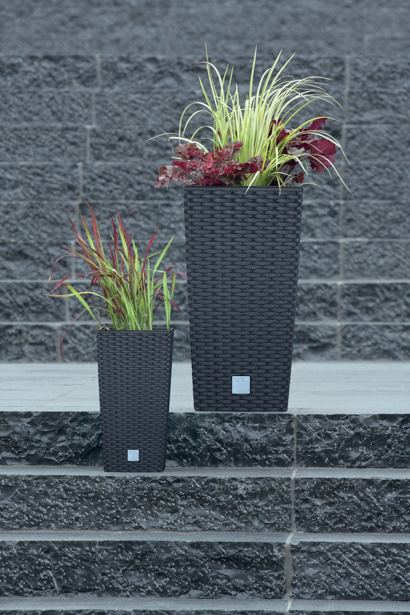 Plastový kvetináč DRTS300 30 cm - mocca – obrázok 3