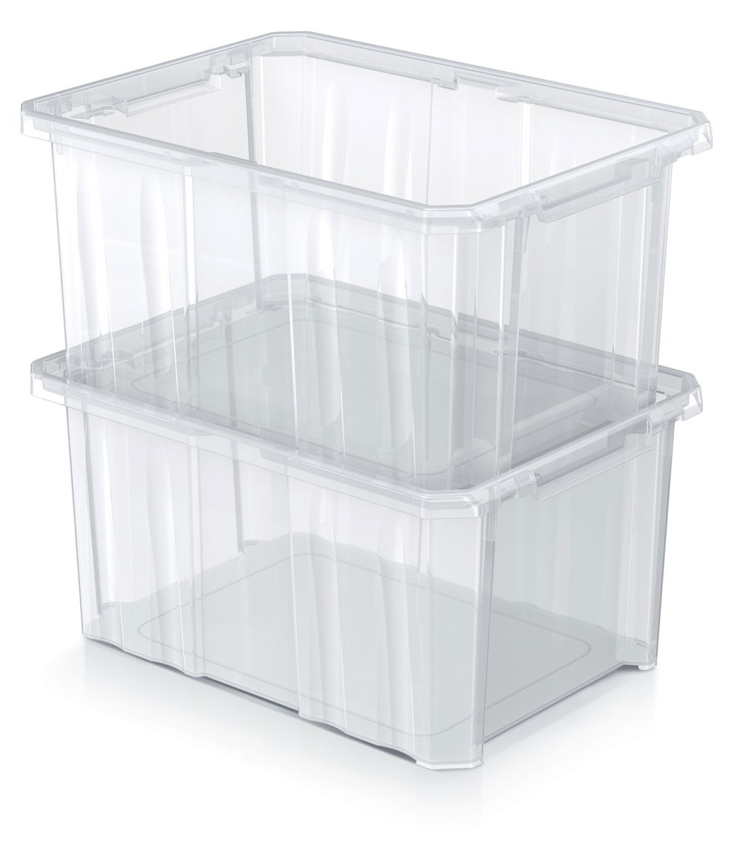 Plastový úložný box NCC12 6 l - priehľadná – obrázok 4