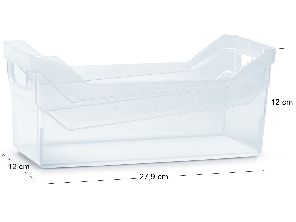Plastový úložný box NUK1L 3 l - priehľadná – obrázok 2