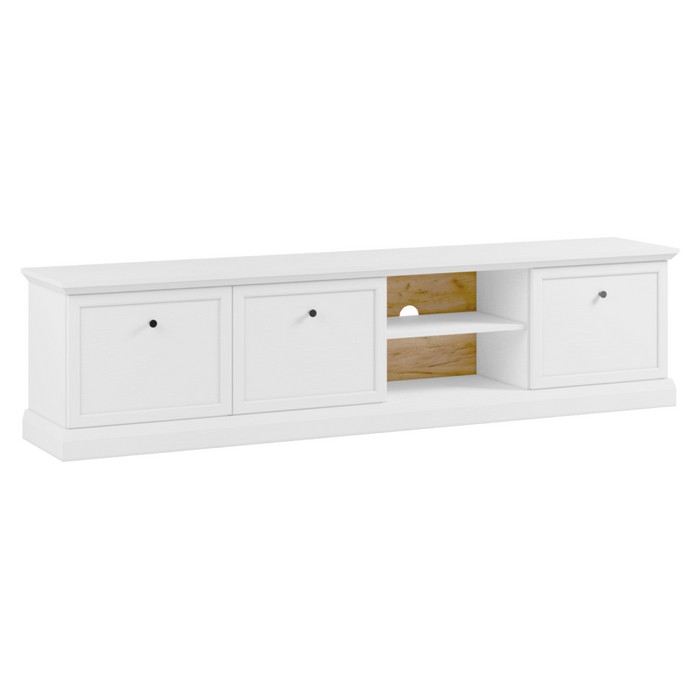 TV stolík Locca RTV3D - biela