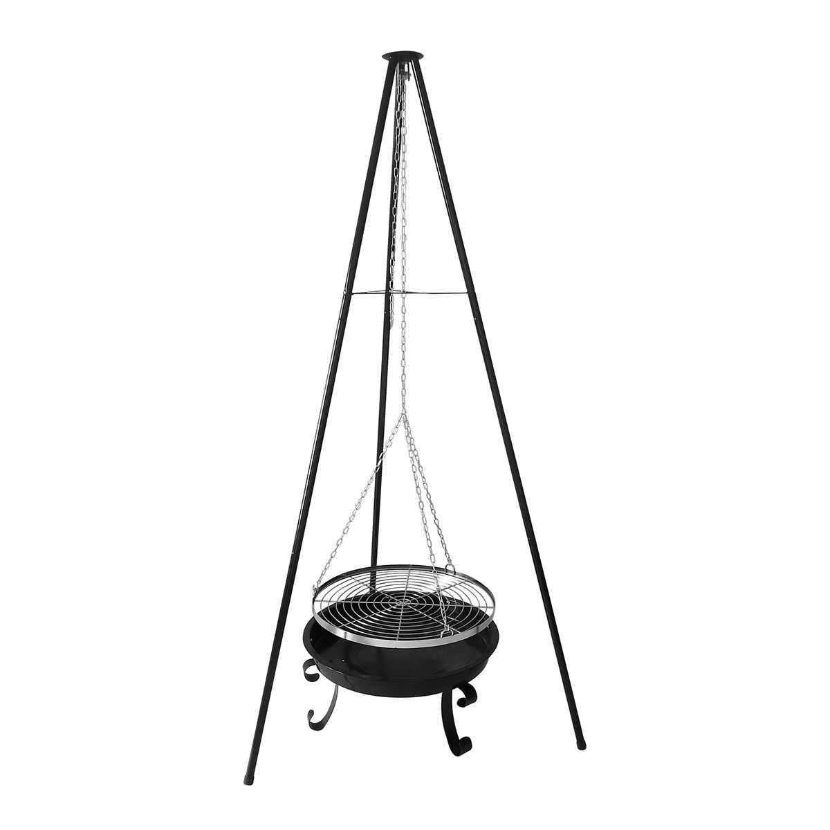 Záhradný gril NB-338 - čierna
