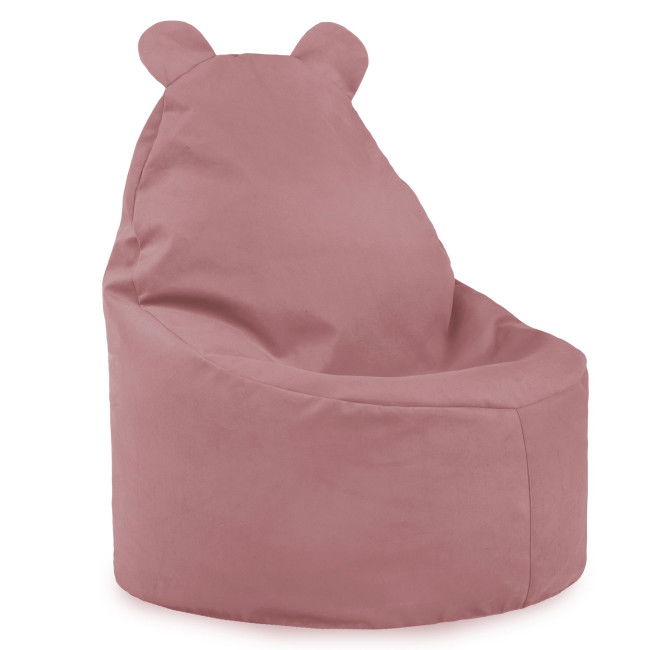 Kreslo pre deti Teddy pudrové