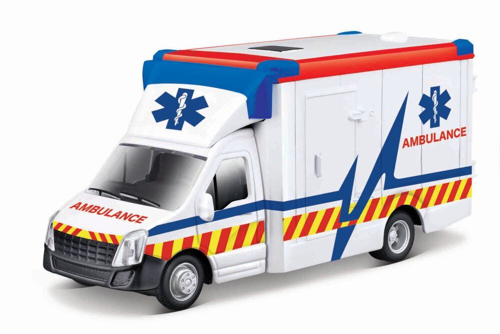 Bburago 1:43 Ambulancia with Stretcher