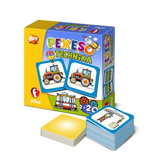 Efko Pexeso Baby Technika