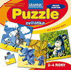 Granna Puzzle zvieratá