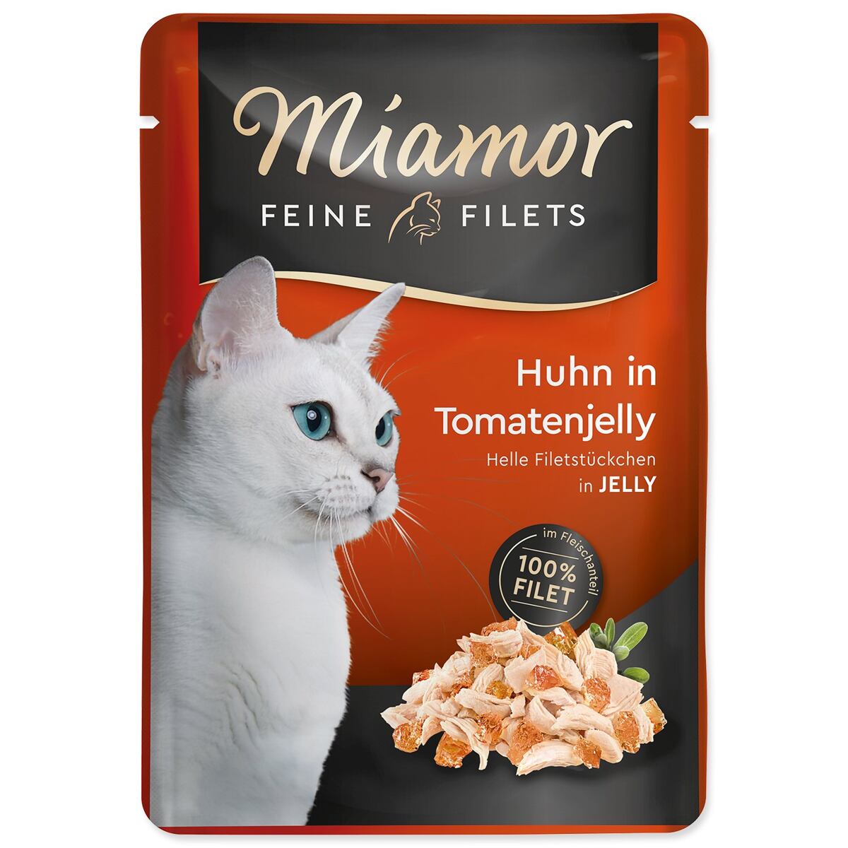 Kapsička MIAMOR Feine Filets kura + paradajka v želé 100 g