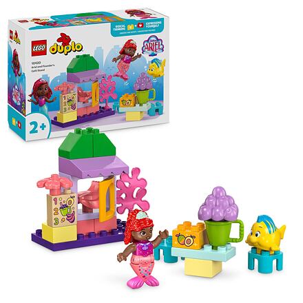 LEGO® DUPLO® │ Disney 10420 Ariel a Šupinka – stánok s kávou
