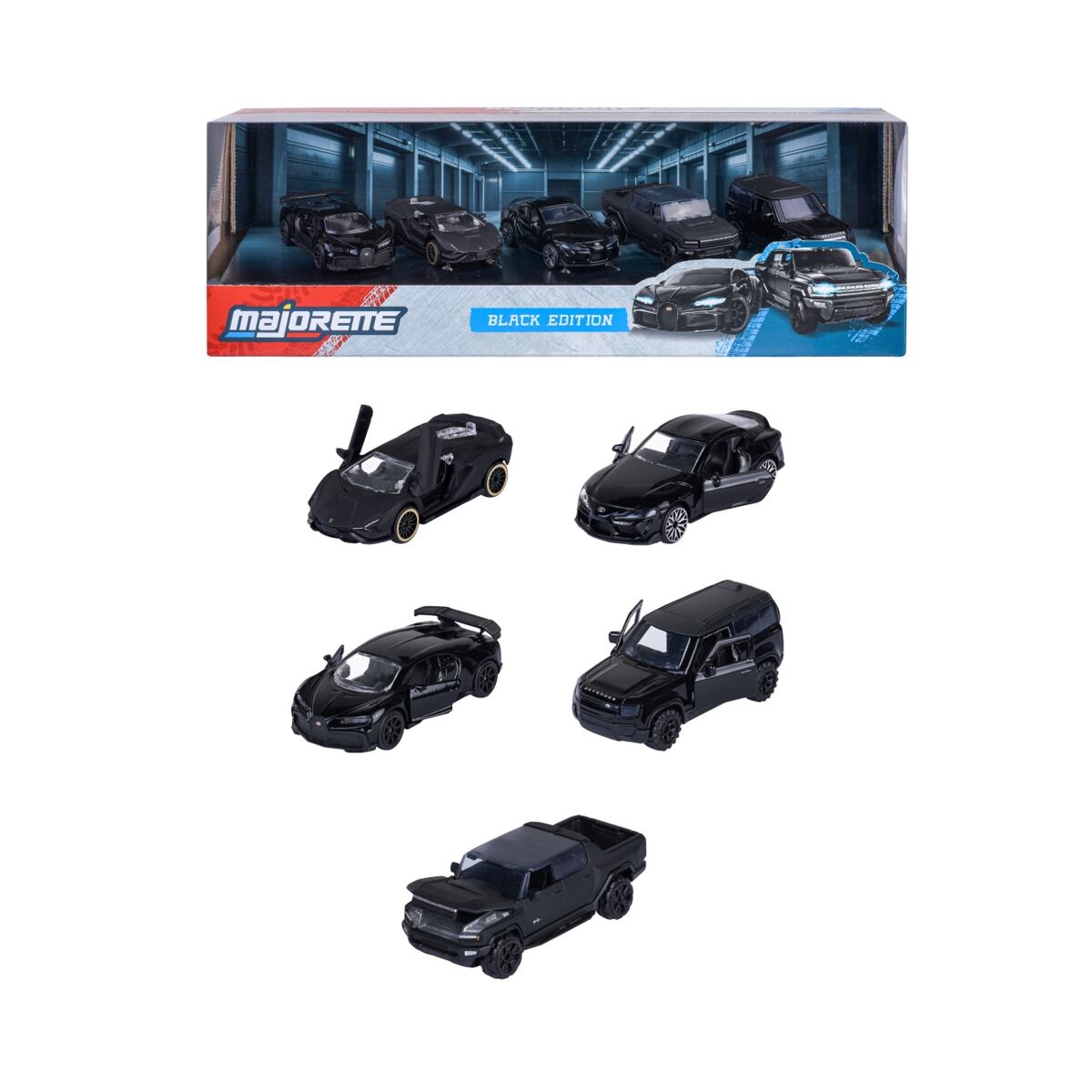 Majorette Black Edition Darčeková súprava 5 ks