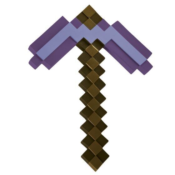 Merch Minecraft krompáč očarovaný
