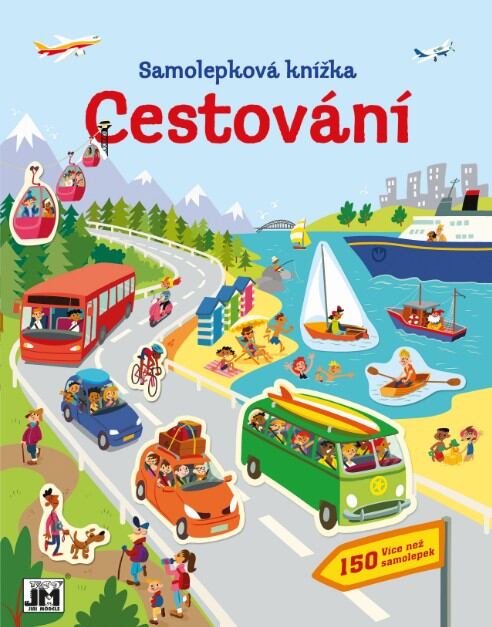 Samolep knižka/ Cestovanie