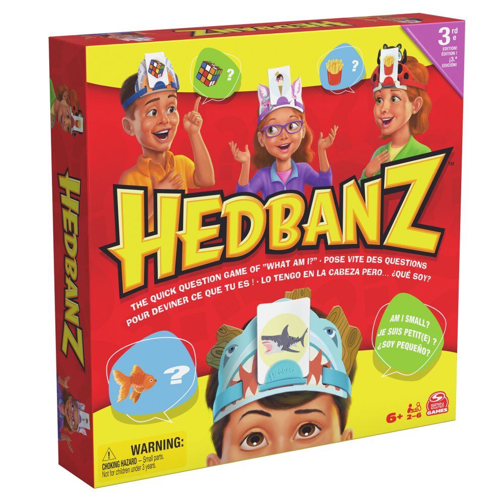Spin Master Hedbanz Spoločenská hra hádaniek Nová