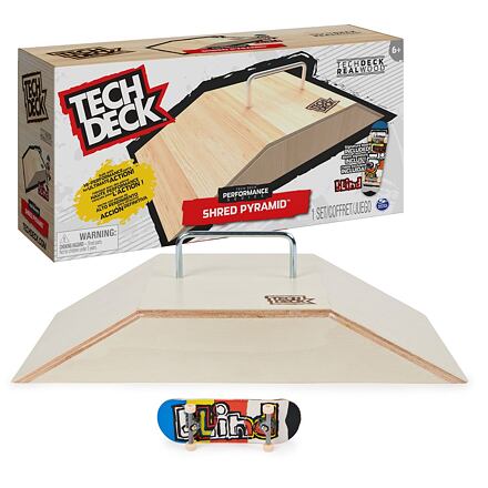 Spin Master Tech Deck Drevená rampa s fingerboardom