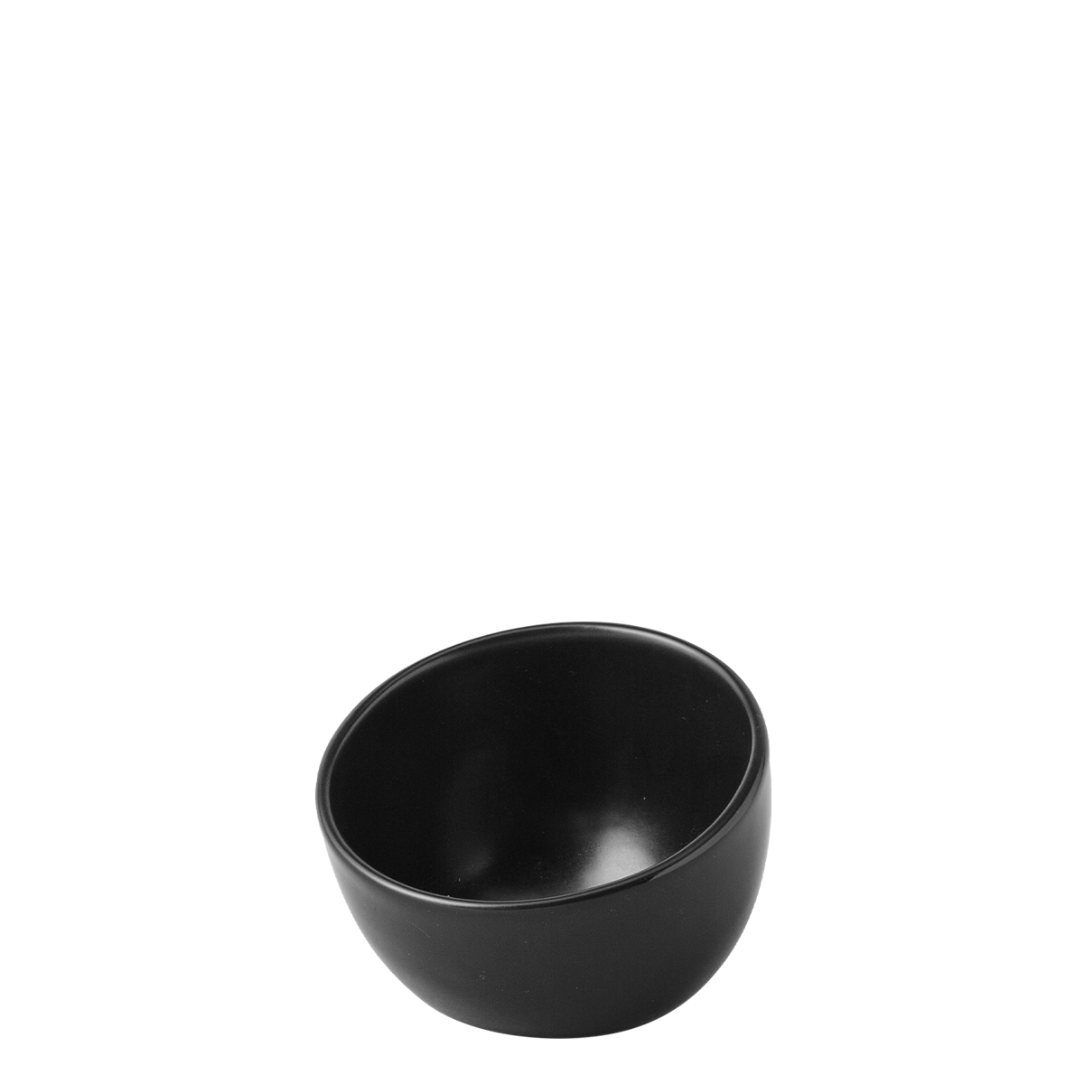 Čierna miska Flow Eco – 9 cm