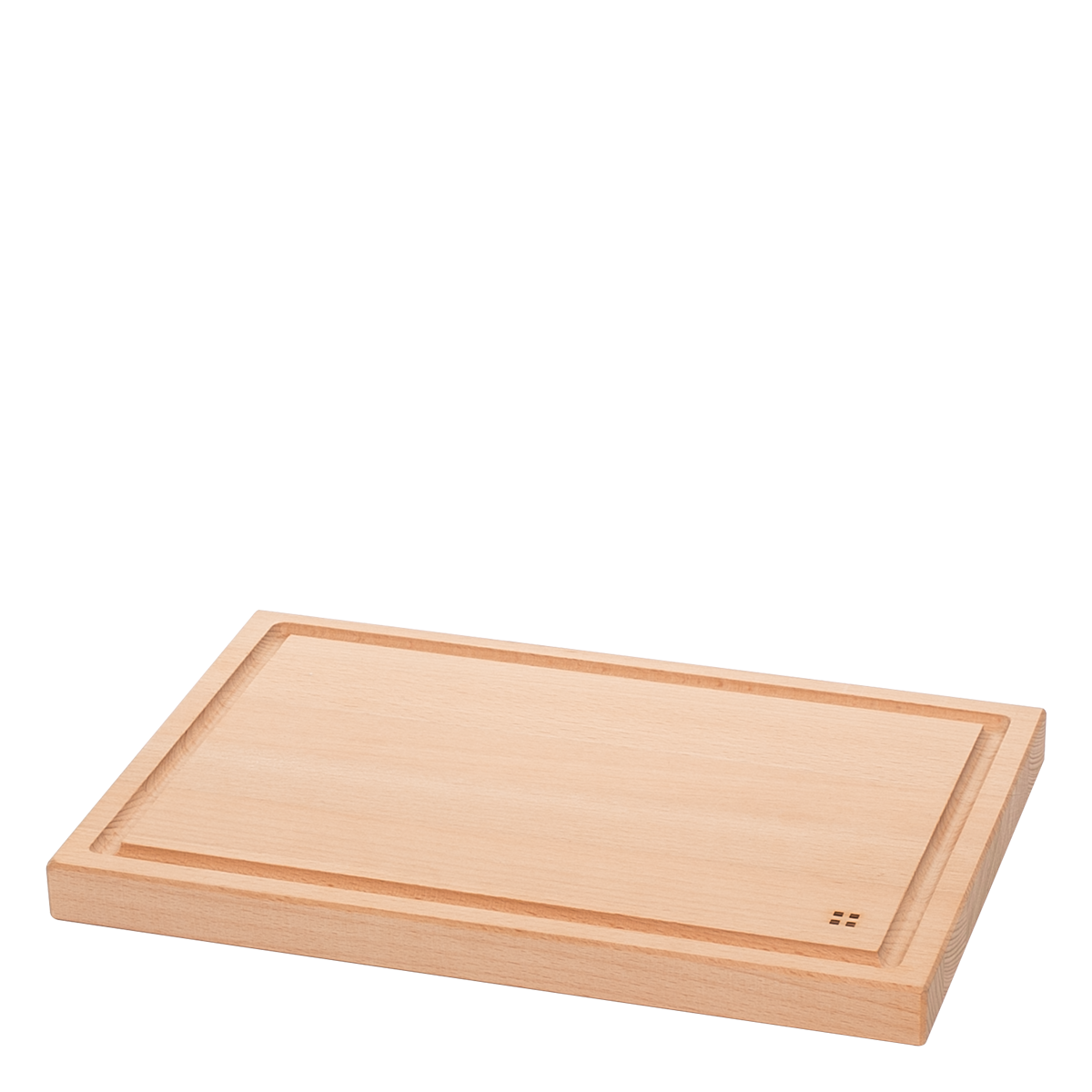 Drevená doska na krájanie so žliabkom 30 x 20 cm - Basic