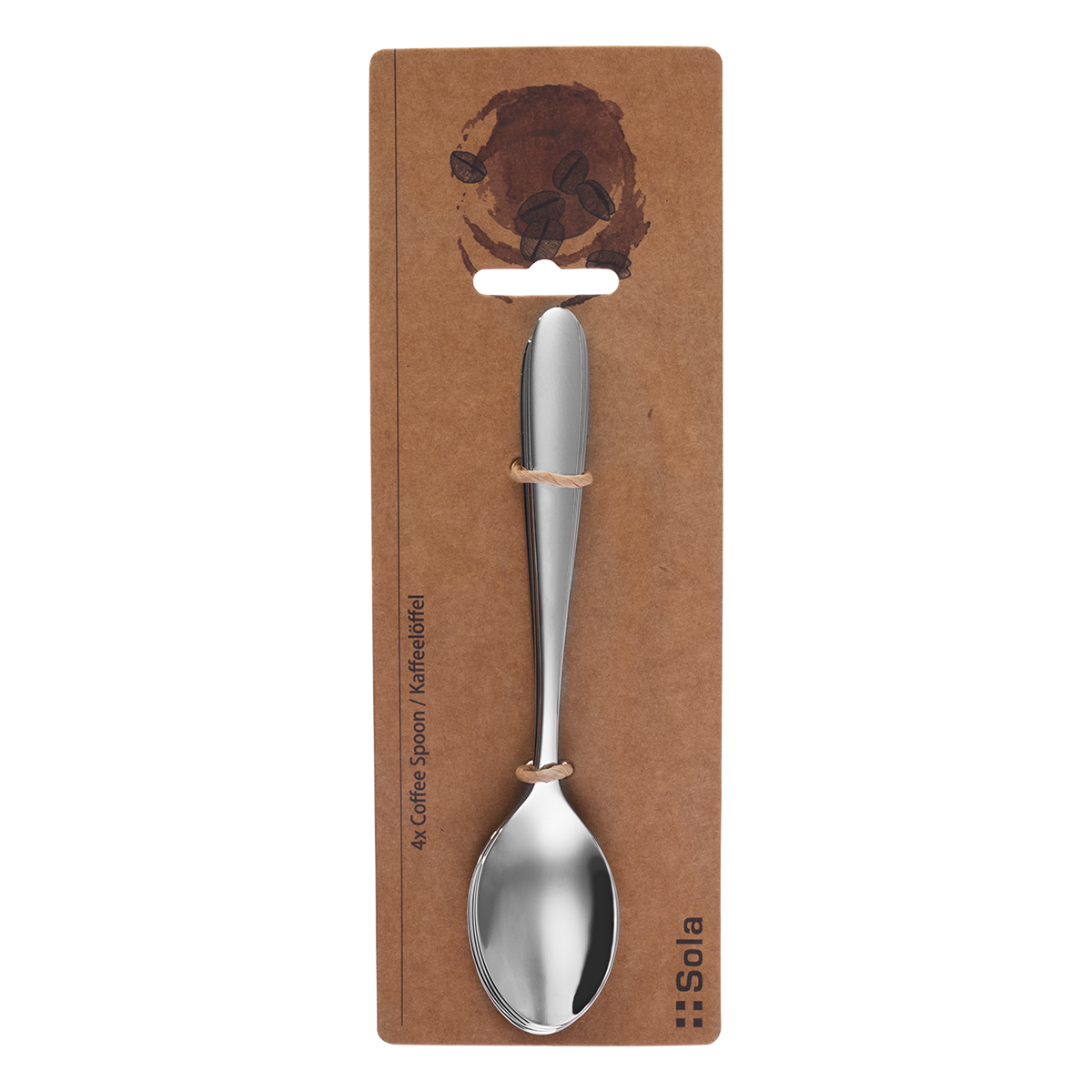 Lyžička na kávu set 4 ks - Alpha Organic