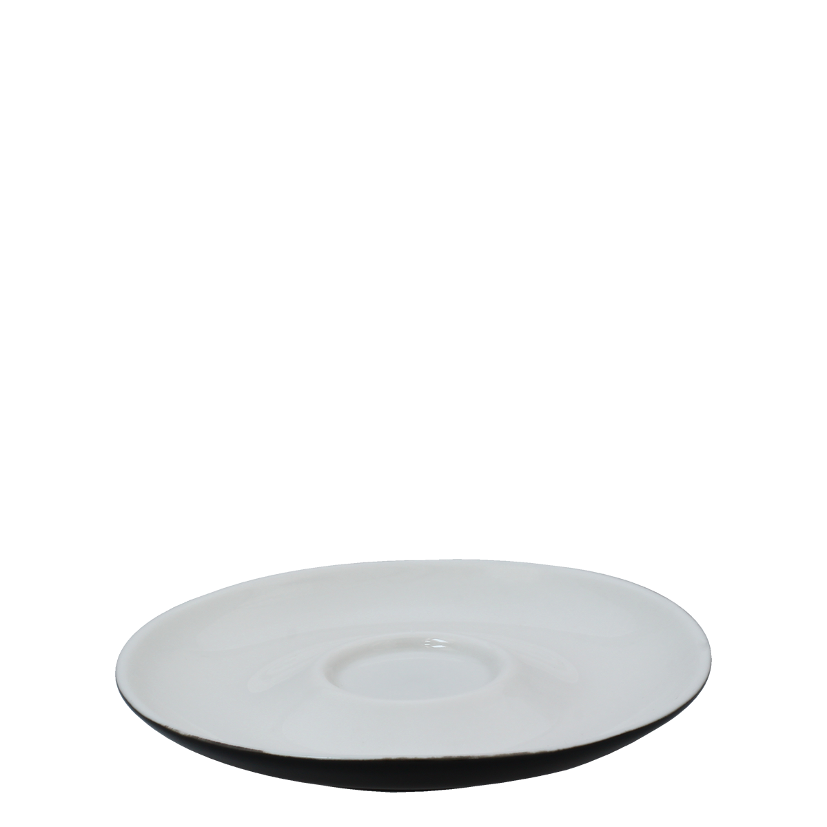 Podšálka na espresso čierna 12,5 cm – RGB