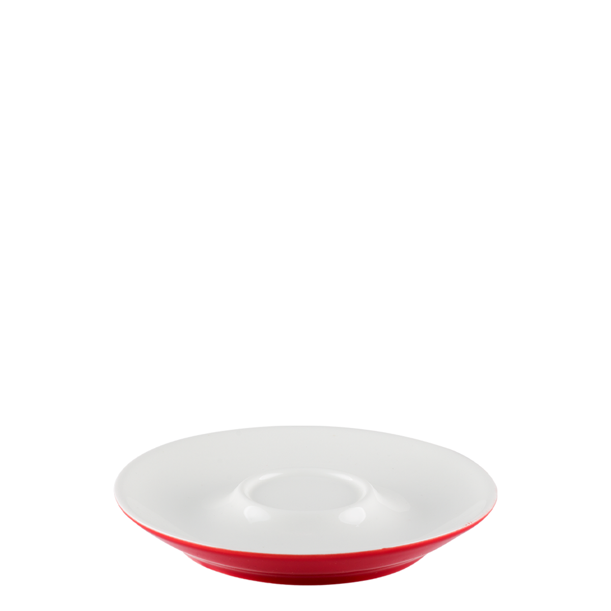Podšálka na kávu/čaj červená 15 cm - RGB