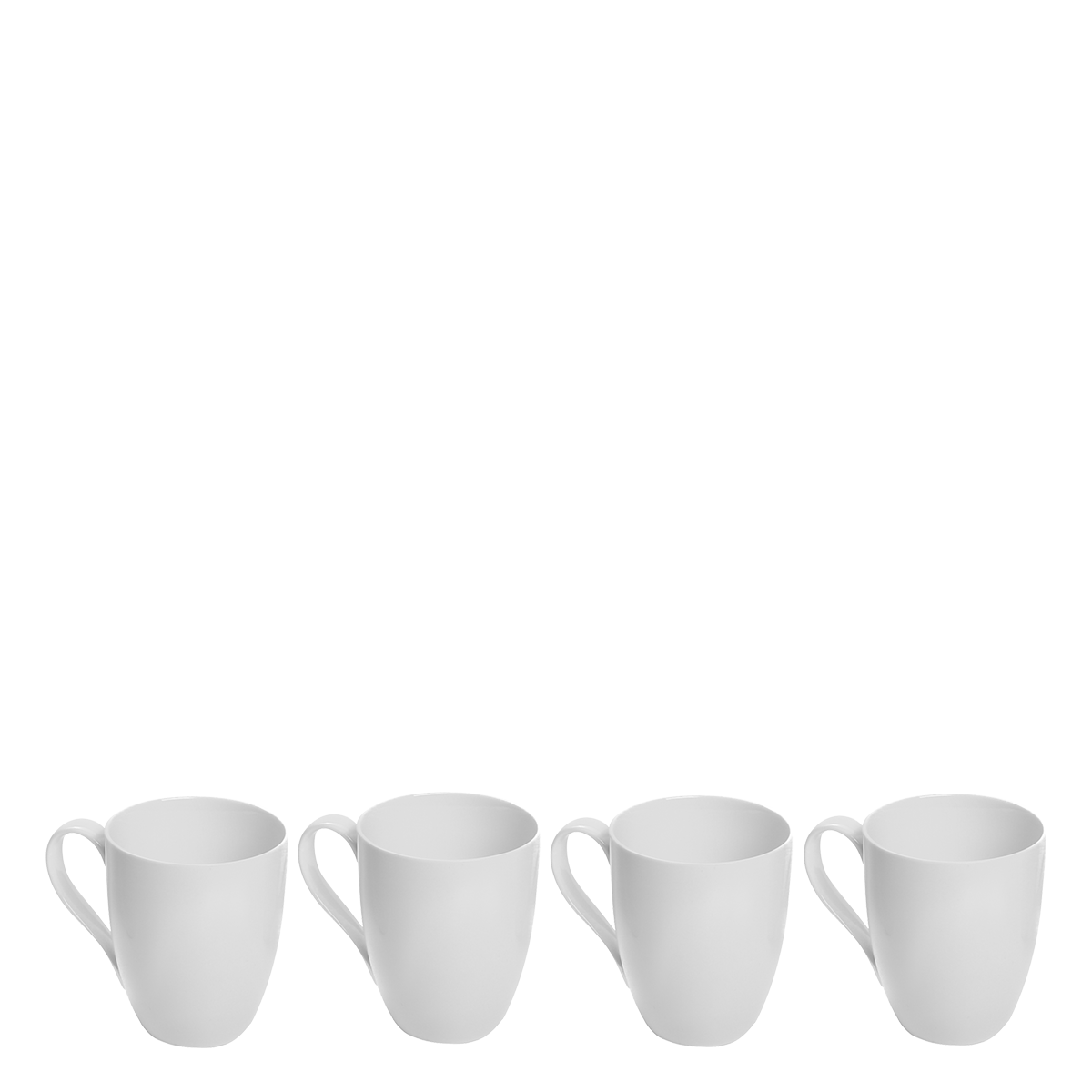 Šálka 320 ml set 4 ks - Basic