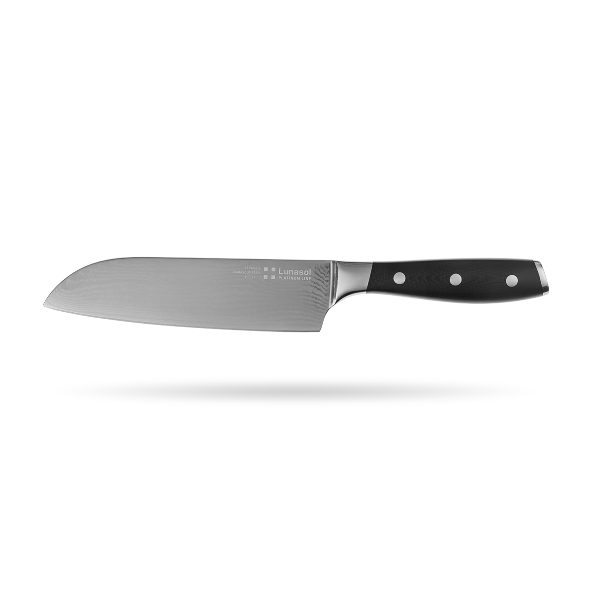 Santoku nôž 18 cm - Lunasol Platinum Line