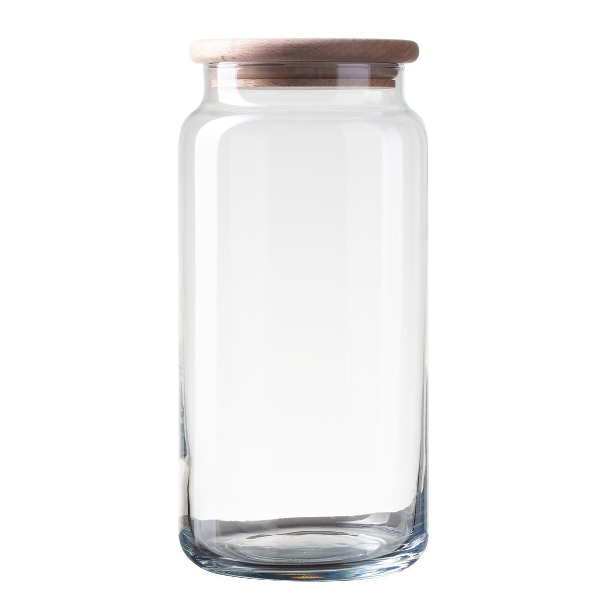 Sklenená nádoba s vekom 1,3 l - Basic Kitchen