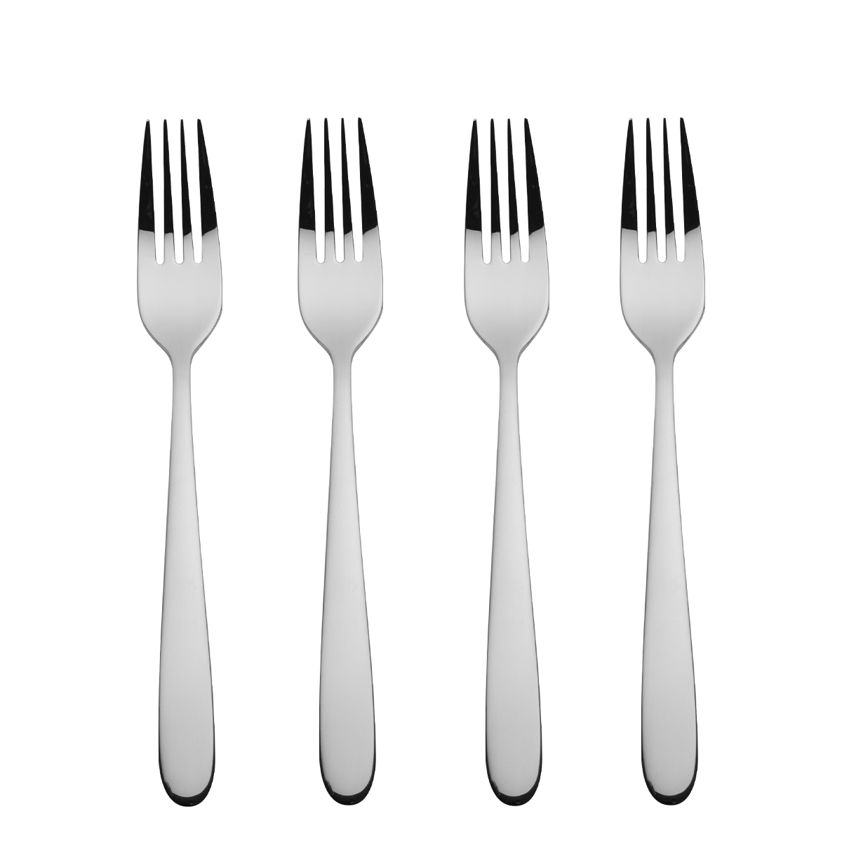 Vidličky set 4ks - Basic Alpha
