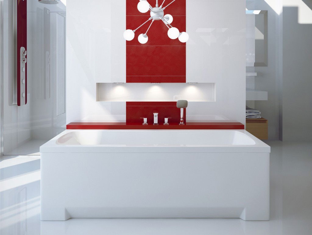 BESCO - Obdĺžniková vaňa OPTIMA - Nožičky k vani - S nožičkami, Rozmer vane - 170 × 70 cm VANOPT17+OLVPINOZ