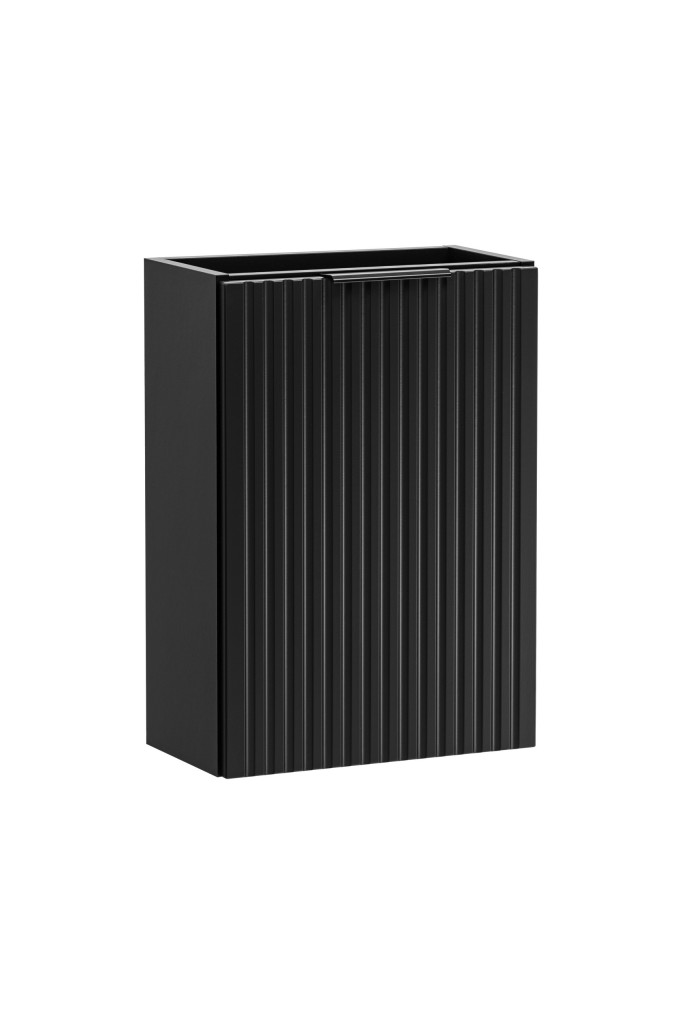 COMAD - Skrinka pod umývadlo 20x40cm 1 dvierka ADEL BLACK 5907611655726