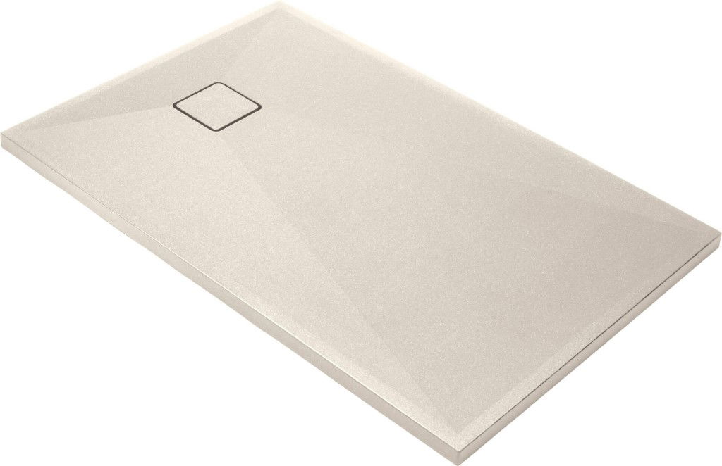 DEANTE - Sprchová vanička Correo z granitu, obdĺžniková, 100x80 cm KQR_546B