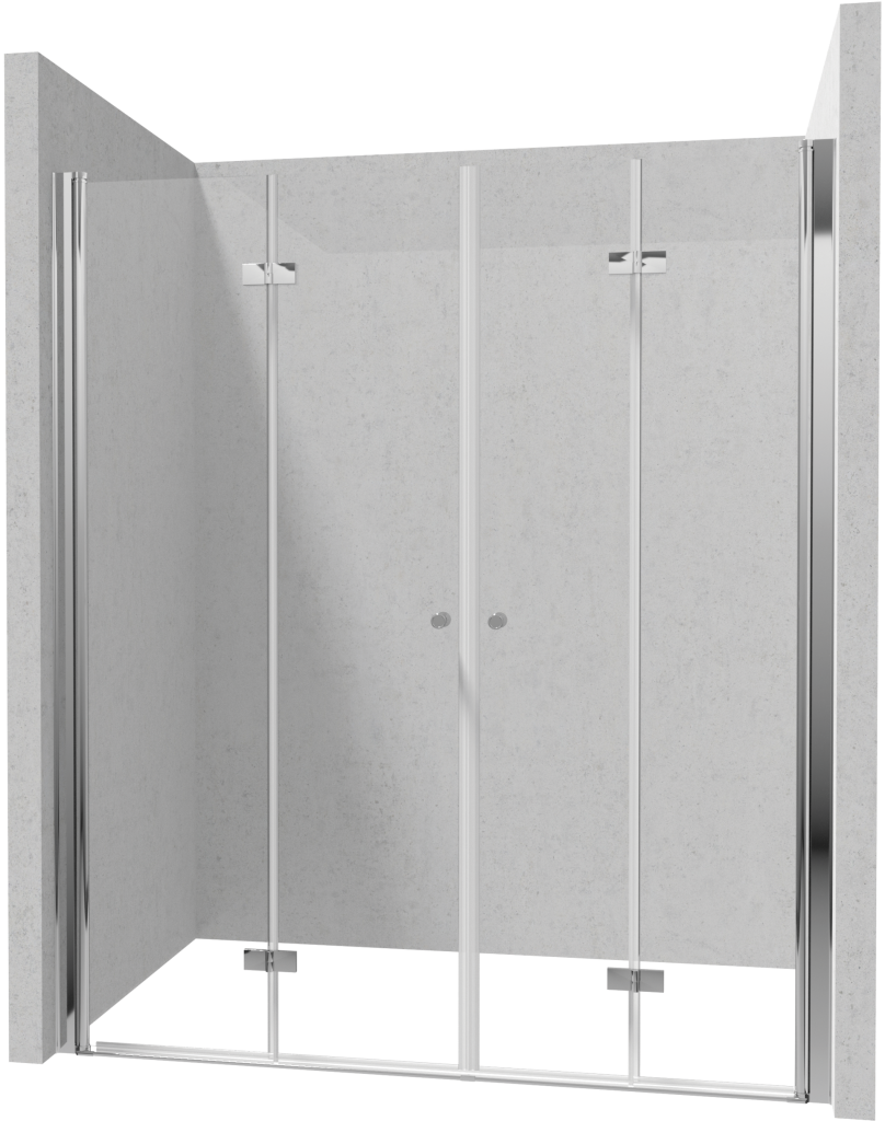 DEANTE/S - Sprchové dvere dvojité skladacie 80x70 KTSX047P+KTSX042P KERRIA/0021