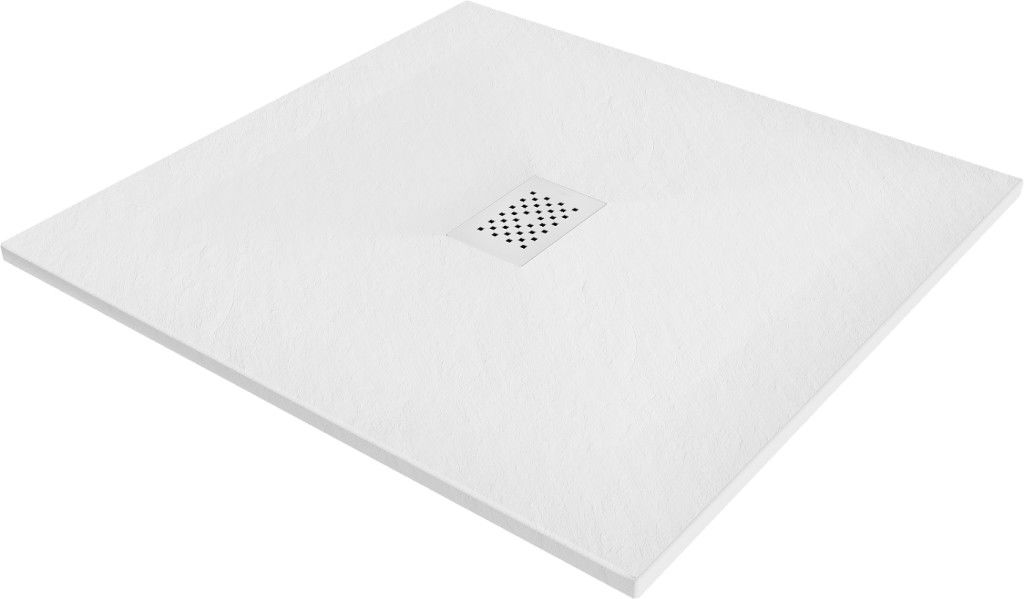 MEXEN/S - Hugo sprchová vanička SMC 100 x 100, biela, krytka biela 42101010-W