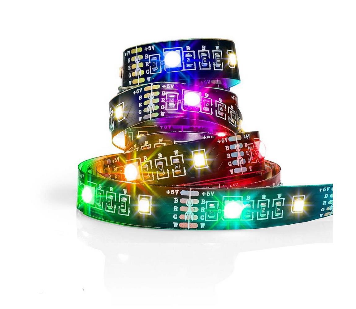 Bluetooth chytrý LED pásek/ 4W/ IP20/ pro TV/ 380lm/ 2700 K/ teplá bílá/ RGB/ SmartLife/ 2m BTLS20RGBW