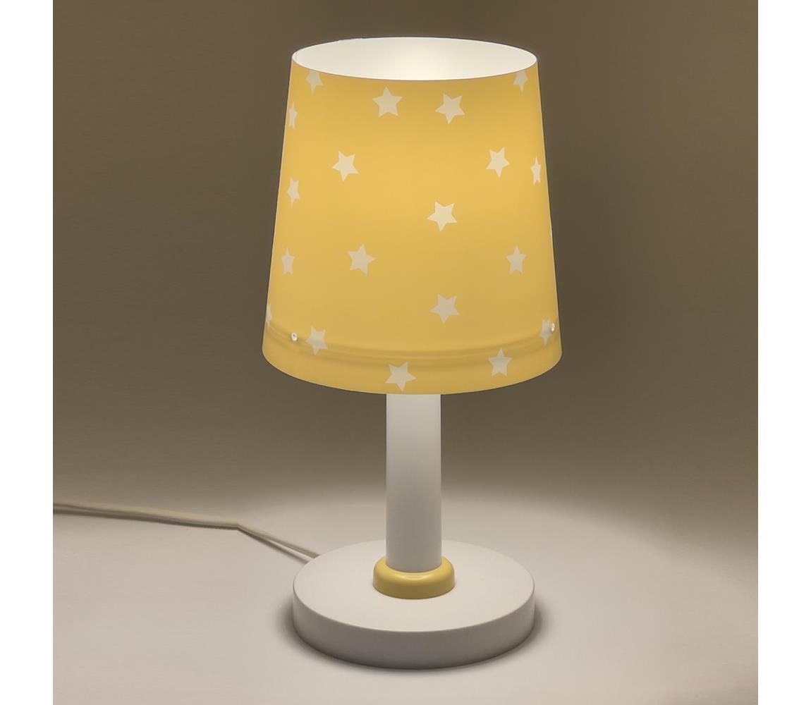 Dalber 82211A - Detská lampička STAR LIGHT 1xE14/40W/230V žltá 82211A