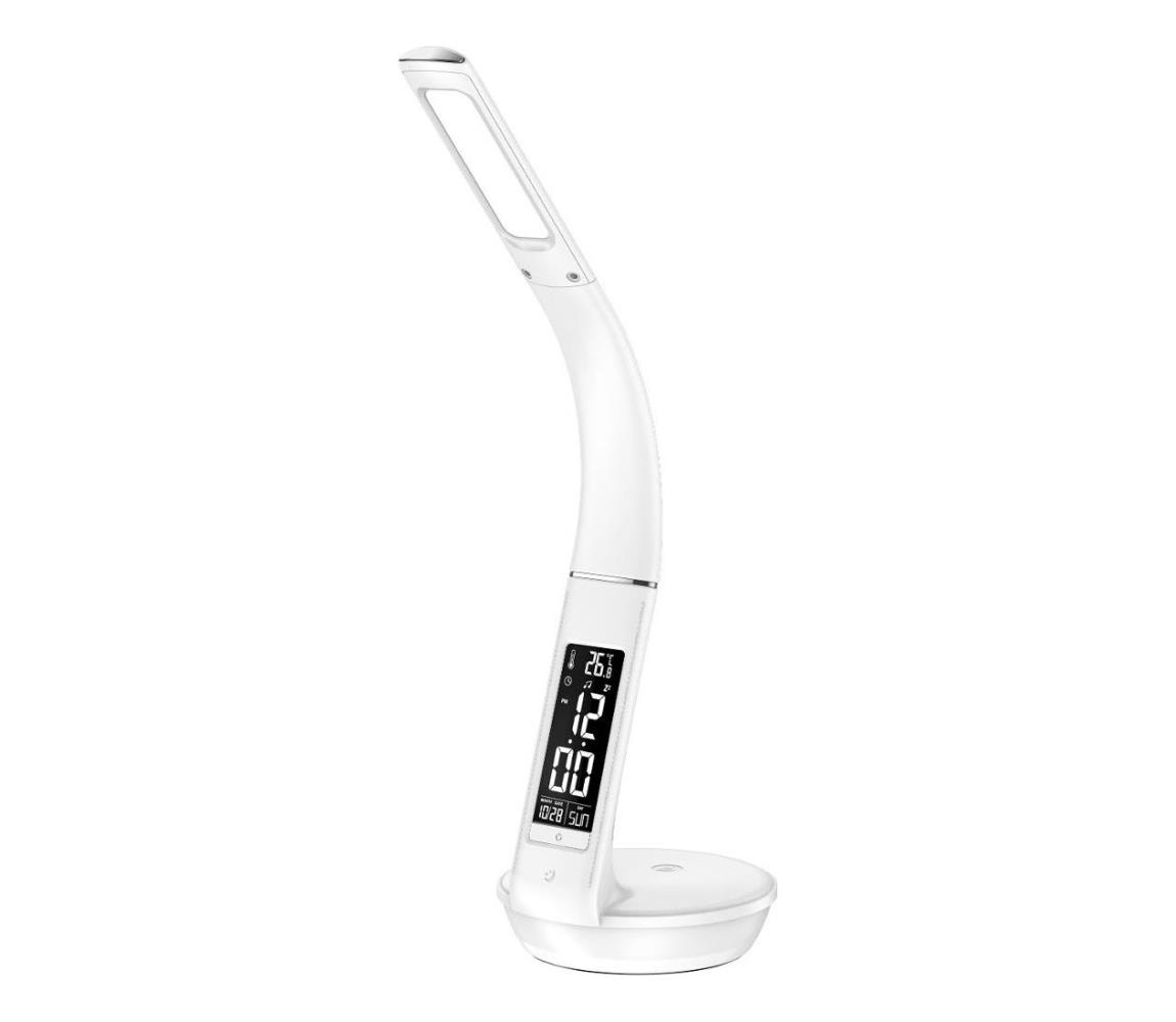 -LED Stmiev. lampa s bezdr. nab. Qi a displejom LED/6W/230V 3000/4000/6000K 50004531